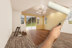 before and after remodeling room